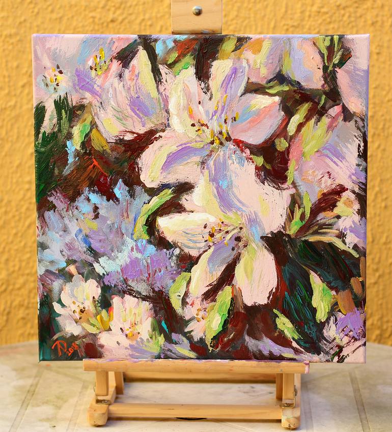 Original Floral Painting by Anya Dee