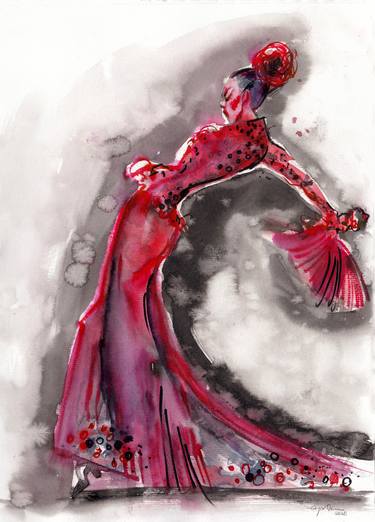 Flamenco dancer II thumb