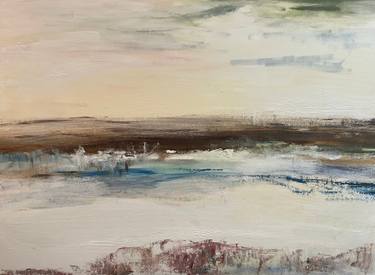Original Abstract Expressionism Seascape Painting by Judith Skillman