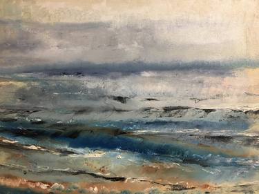 Original Abstract Expressionism Seascape Paintings by Judith Skillman