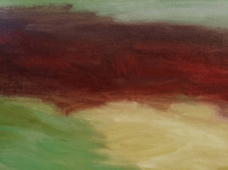 Original Abstract Expressionism Landscape Painting by Lisa Pegnato