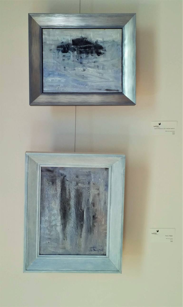 Original Abstract Seascape Painting by Lisa Pegnato