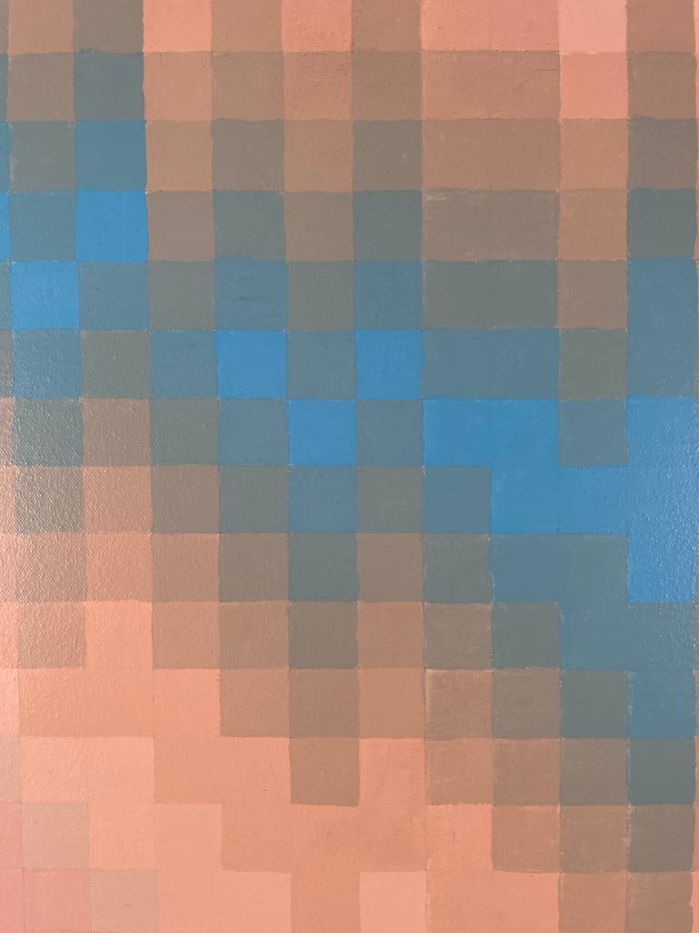 Original Minimalism Abstract Painting by Kevin Cross