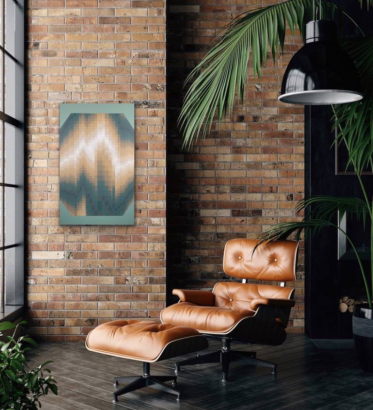 Original Minimalism Abstract Painting by Kevin Cross