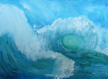 Original Impressionism Seascape Paintings by Mark Rafenstein