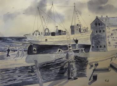 Print of Ship Paintings by Mark Rafenstein