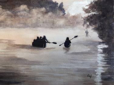 Original Boat Paintings by Mark Rafenstein