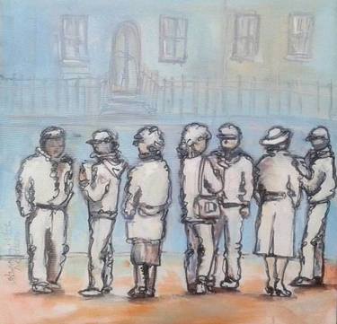 Print of Figurative People Paintings by Rosy D'Alessio