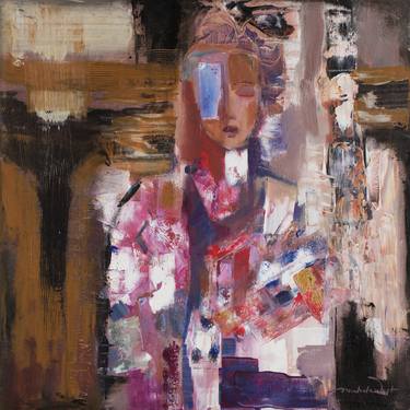 Original Abstract Expressionism Women Paintings by Michele West