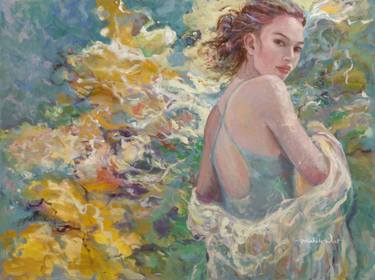 Original Figurative Women Paintings by Michele West