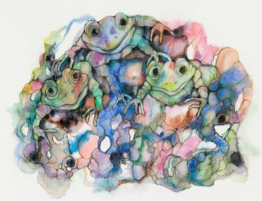 Original Abstract Animal Paintings by Michele West