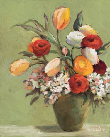 Original Floral Paintings by Michele West