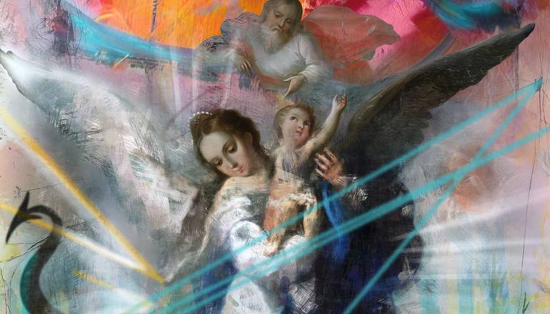 Original Abstract Religion Digital by José Luis Guerrero