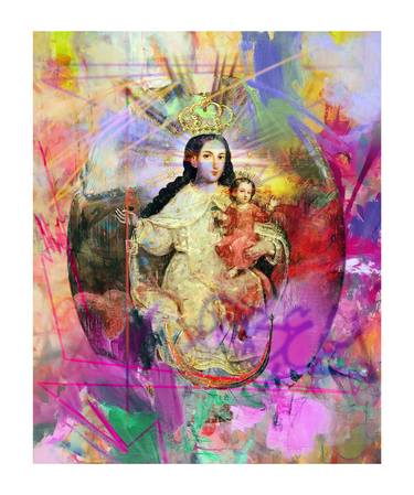 Original Baroque Abstract Digital by José Luis Guerrero