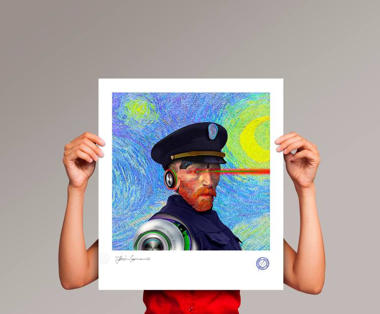Original Expressionism Pop Culture/Celebrity Mixed Media by José Luis Guerrero