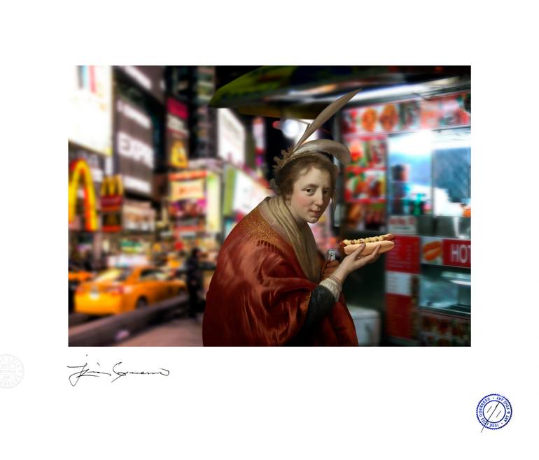 Original Figurative Cities Mixed Media by José Luis Guerrero