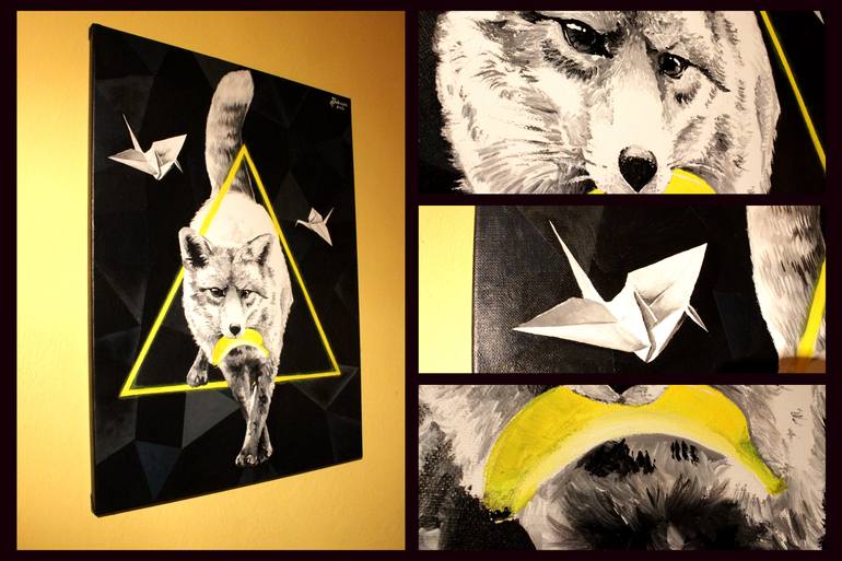 Original Illustration Animal Painting by Zuzanna Jankowska