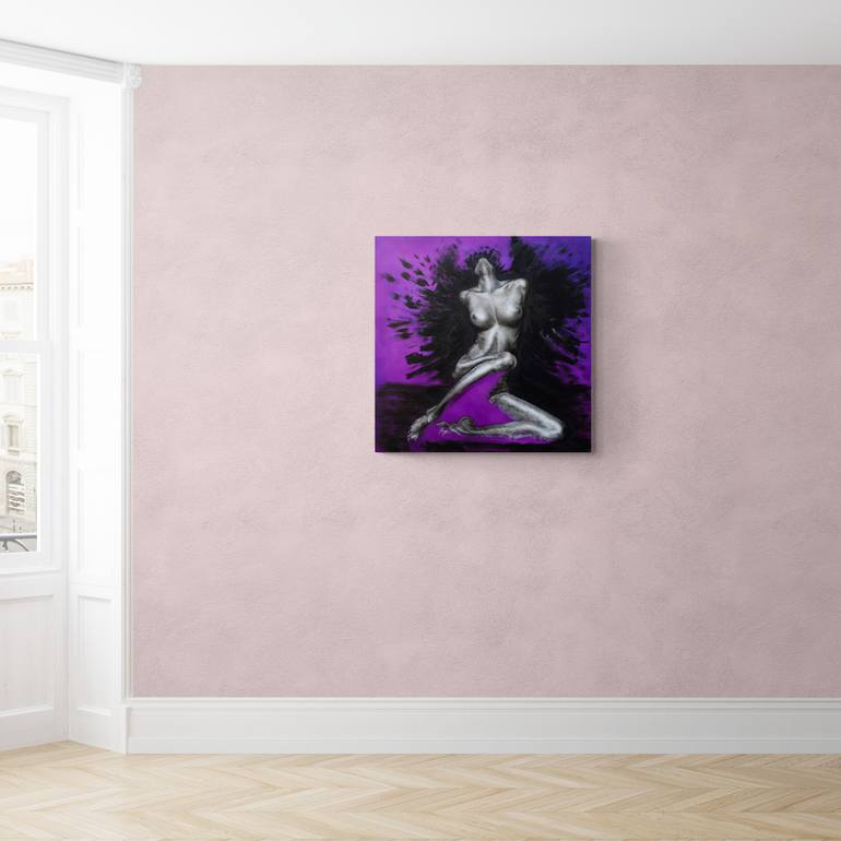 Original Contemporary Nude Painting by Sir Peter Polyak