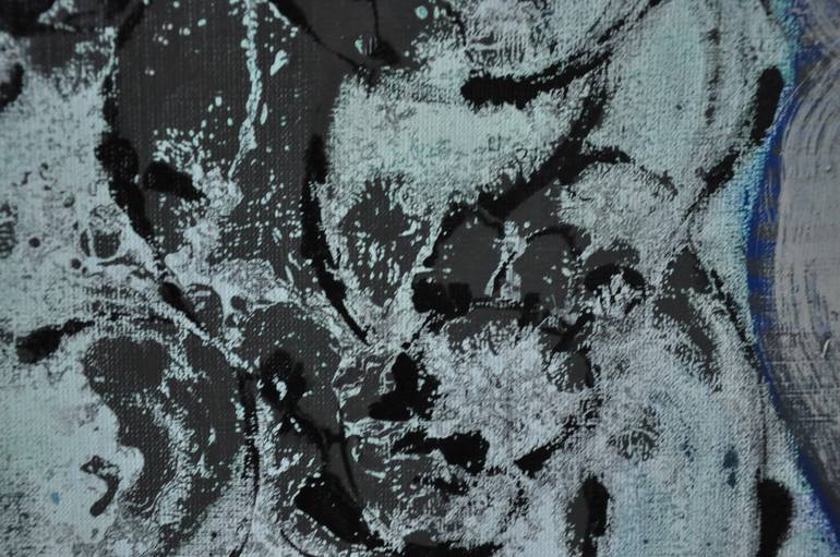 Original Abstract Expressionism Animal Painting by Alla Volobuieva