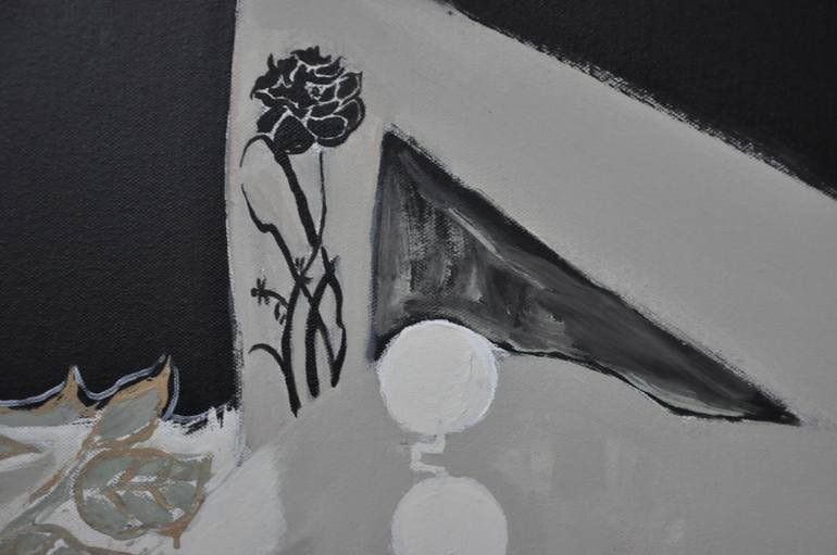 Original Art Deco Beach Painting by Alla Volobuieva