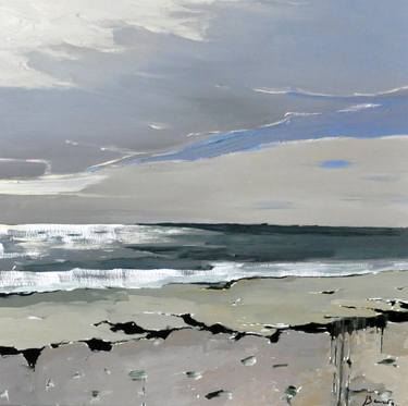 Original Beach Paintings by Alla Volobuieva