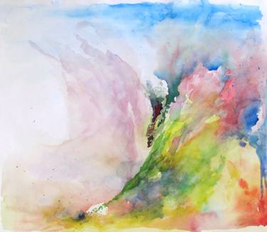 Print of Abstract Water Paintings by Emily Branch