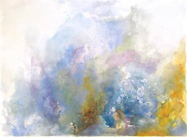 Original Abstract Water Paintings by Emily Branch