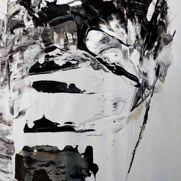 Original Abstract Expressionism Abstract Painting by Dmitri Matkovsky