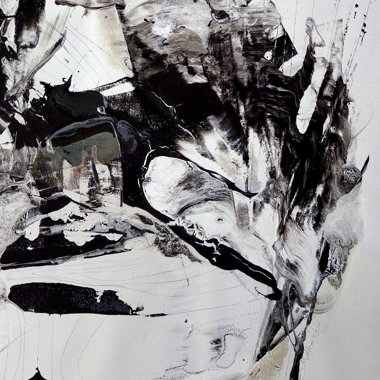 Original Abstract Expressionism Abstract Painting by Dmitri Matkovsky