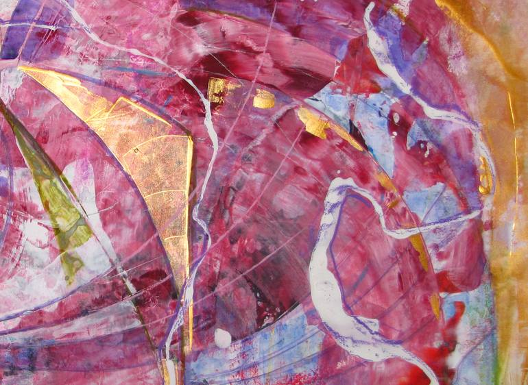 Original Abstract Expressionism Abstract Painting by Dmitri Matkovsky