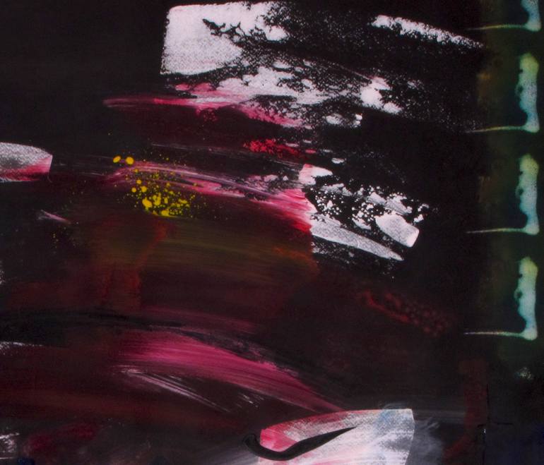 Original Abstract Expressionism Abstract Painting by Dmitri Matkovsky