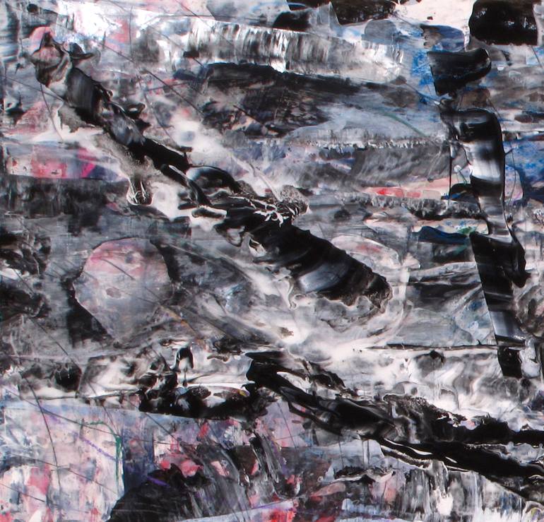 Original Abstract Expressionism Abstract Painting by Dmitri Matkovsky