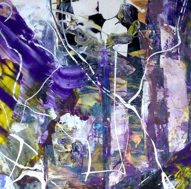 Original Abstract Expressionism Abstract Painting by Dmitri Matkovsky