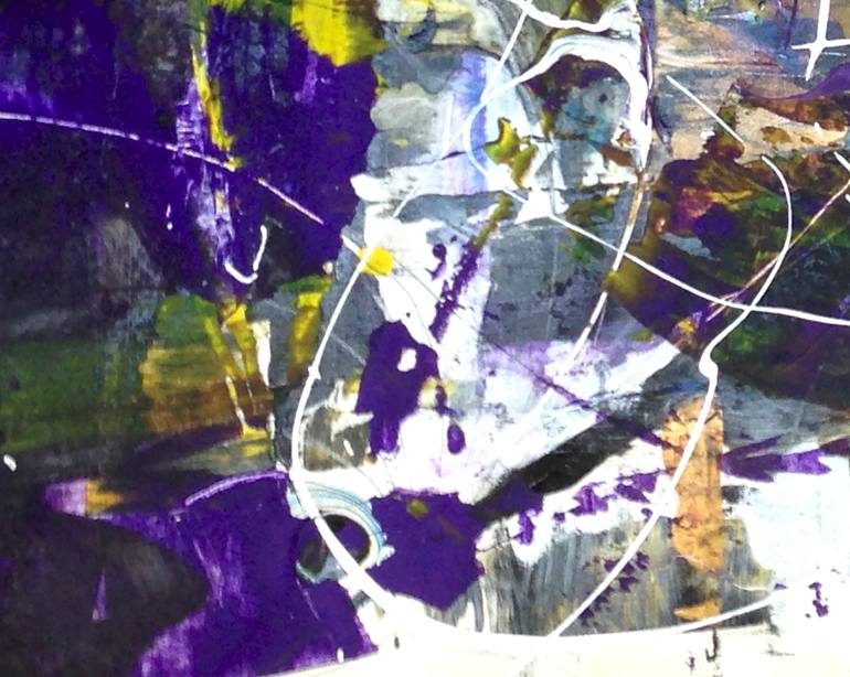 Original Abstract Expressionism Abstract Painting by Dmitri Matkovsky