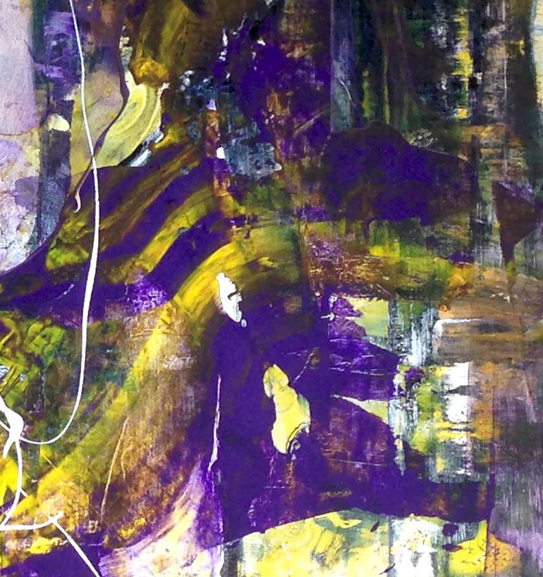 Original Abstract Expressionism Abstract Painting by Dmitri Matkovsky