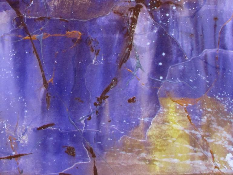 Original Abstract Expressionism Abstract Painting by Dmitri Matkovsky