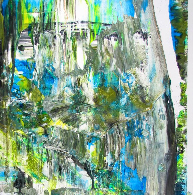 Original Abstract Expressionism Abstract Painting by Dmitri Matkovsky