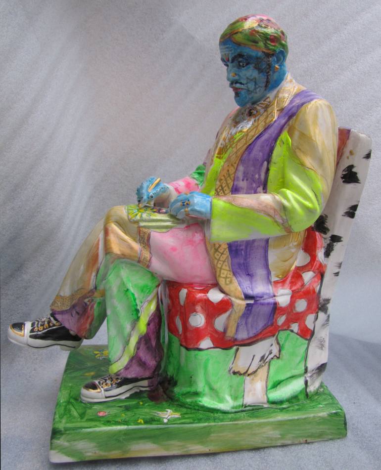 Original Portraiture People Sculpture by Dmitri Matkovsky