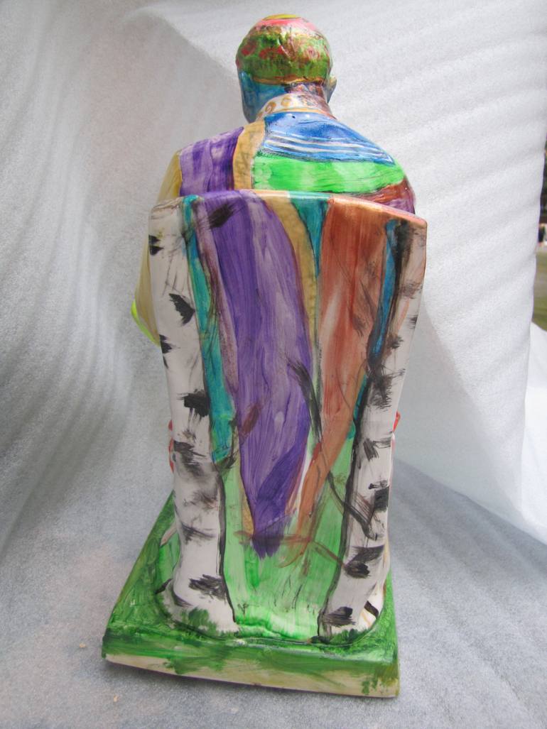 Original Portraiture People Sculpture by Dmitri Matkovsky