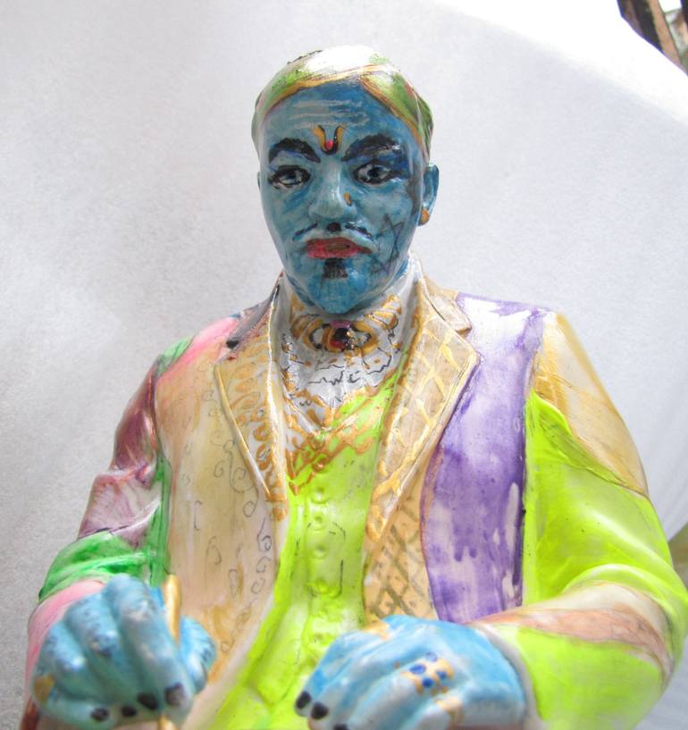 Original Portraiture People Sculpture by Dmitri Matkovsky