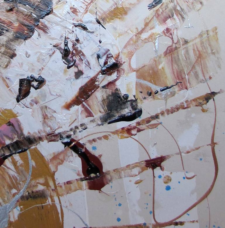 Original Abstract Expressionism Abstract Painting by Dmitri Matkovsky