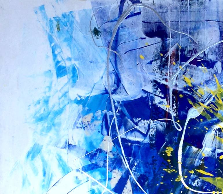 Original Abstract Expressionism Abstract Painting by Dmitri Matkovsky