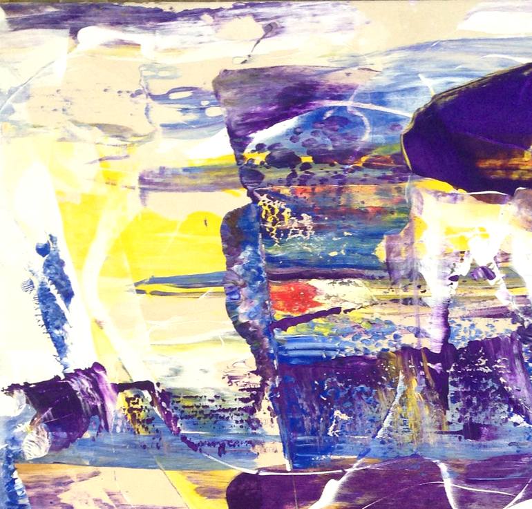 Original Abstract Expressionism Abstract Painting by Dmitri Matkovsky