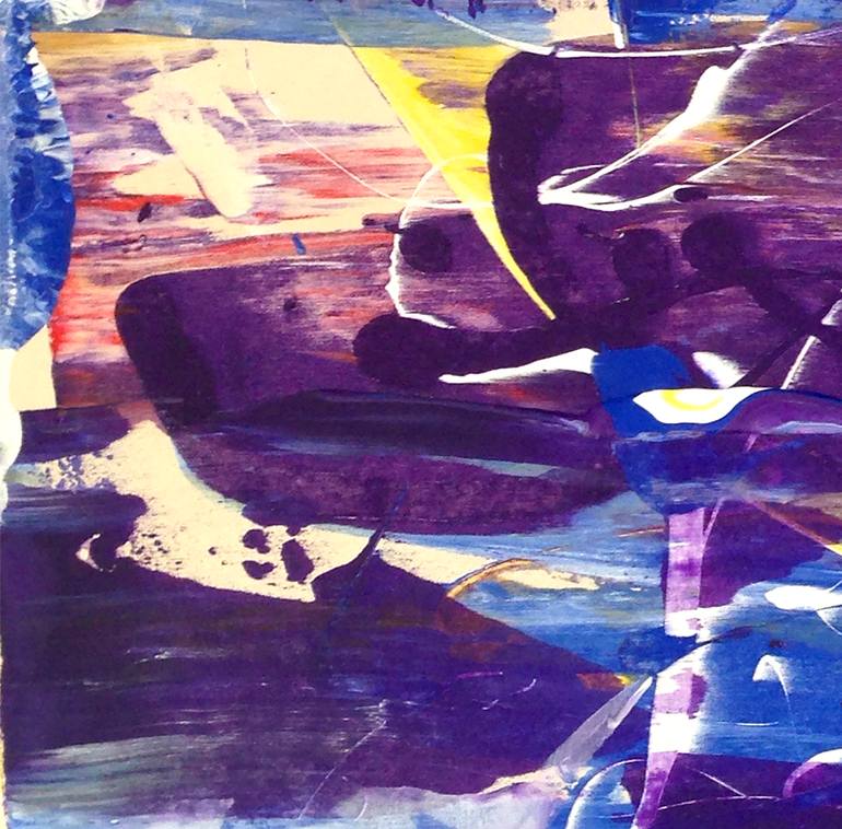 Original Abstract Expressionism Abstract Painting by Dmitri Matkovsky