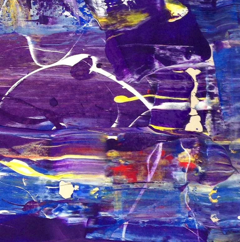 Original Abstract Expressionism Abstract Painting by Dmitri Matkovsky