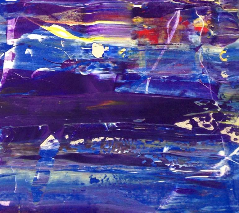 Original Abstract Expressionism Abstract Painting by Dmitri Matkovsky