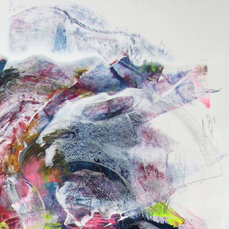 Original Abstract Expressionism Abstract Painting by Dmitri Matkovsky
