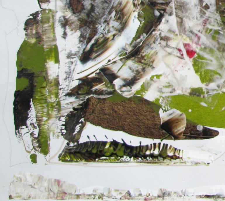 Original Abstract Expressionism Abstract Painting by Dmitri Matkovsky
