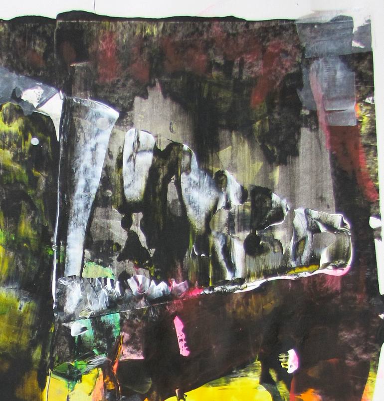Original Abstract Expressionism Abstract Painting by Dmitri Matkovsky