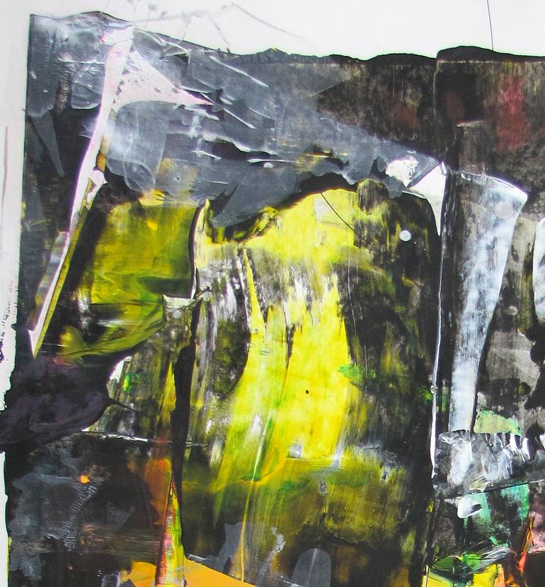 Original Abstract Expressionism Abstract Painting by Dmitri Matkovsky